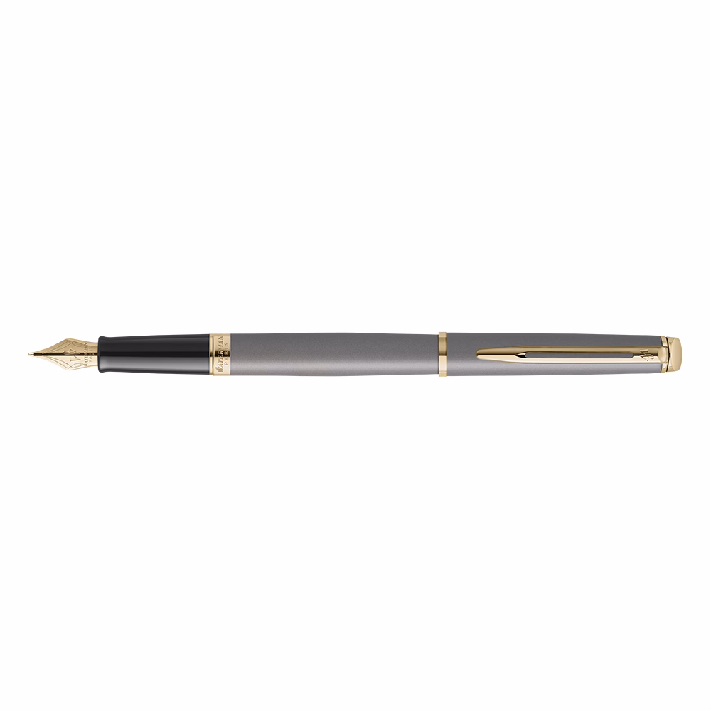 Töltőtoll WATERMAN Hemisphere understated edition kő szürke arany klipsz