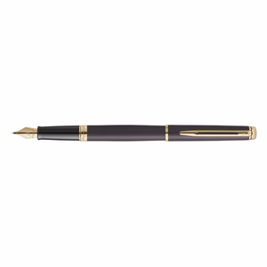 Töltőtoll WATERMAN Hemisphere understated edition láva fekete arany klipsz