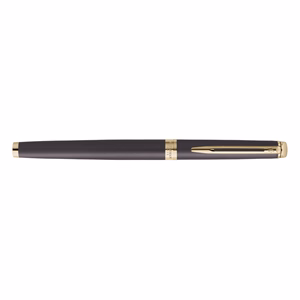 Töltőtoll WATERMAN Hemisphere understated edition láva fekete arany klipsz