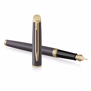 Töltőtoll WATERMAN Hemisphere understated edition láva fekete arany klipsz
