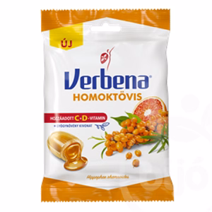 Töltött keménycukorka VERBENA homoktövis 60 g