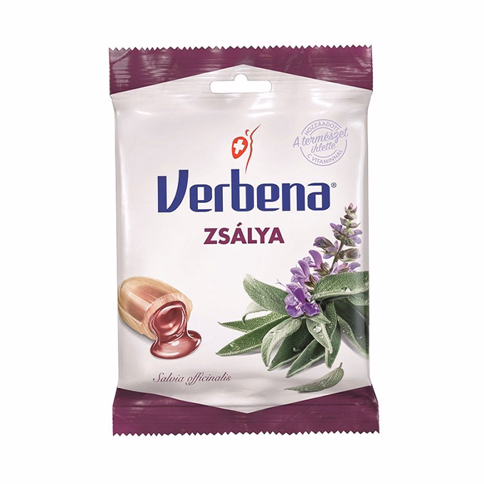 Töltött keménycukorka VERBENA zsálya 60 g