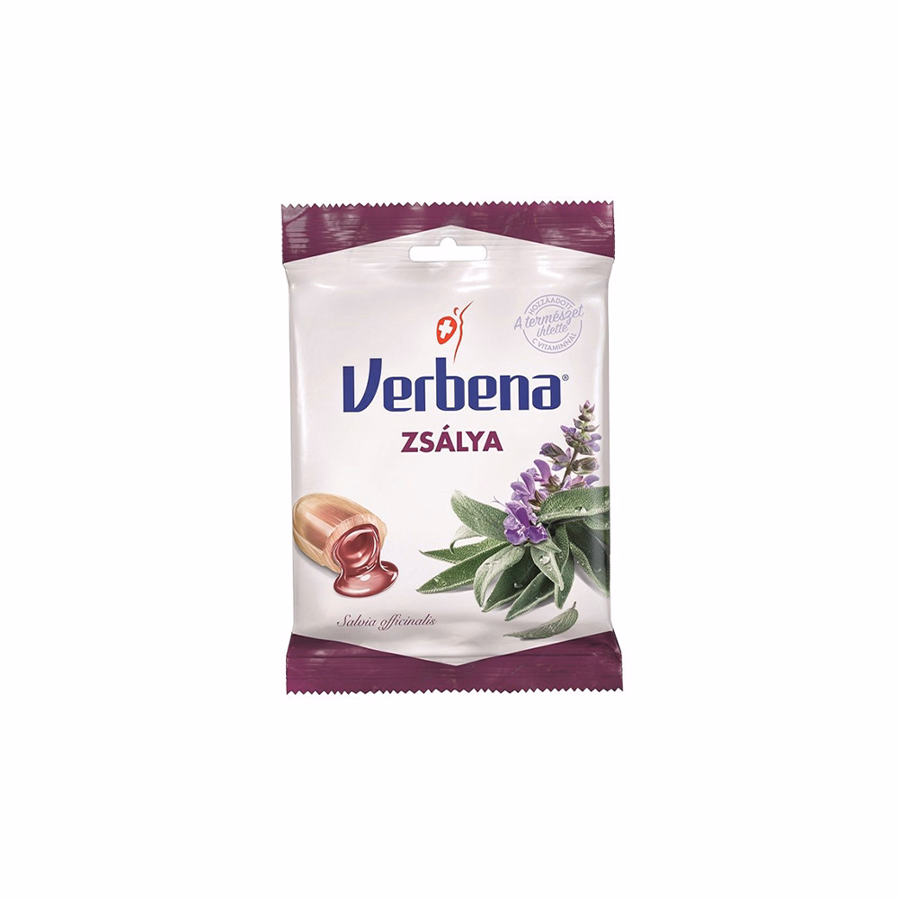 Töltött keménycukorka VERBENA zsálya 60 g