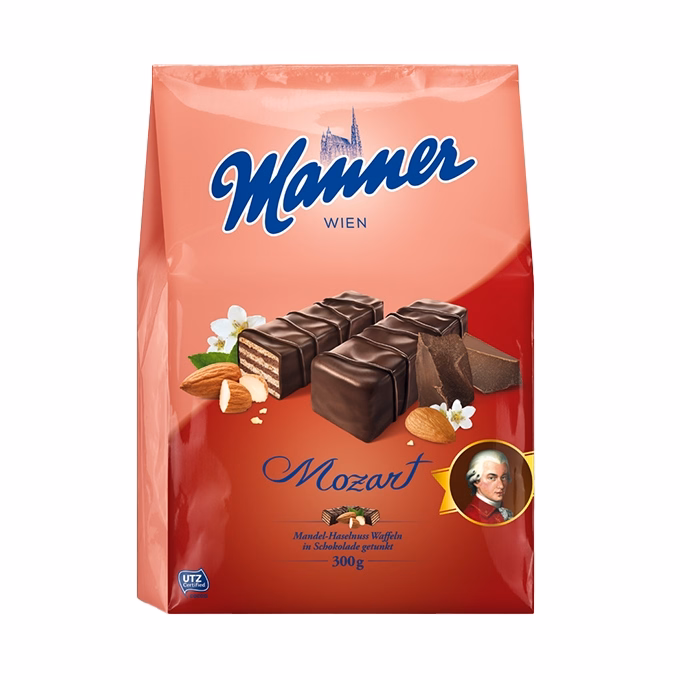 Töltött ostya MANNER Mozart 300 g