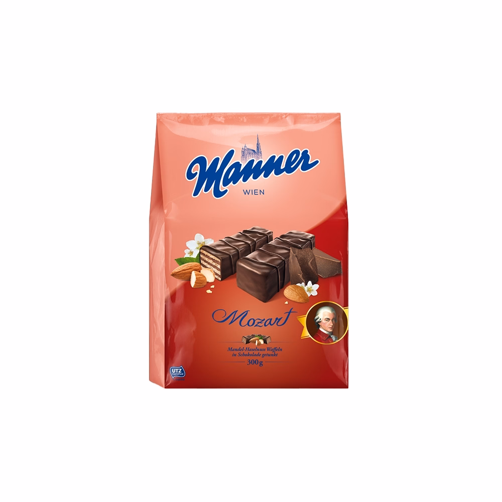 Töltött ostya MANNER Mozart 300 g
