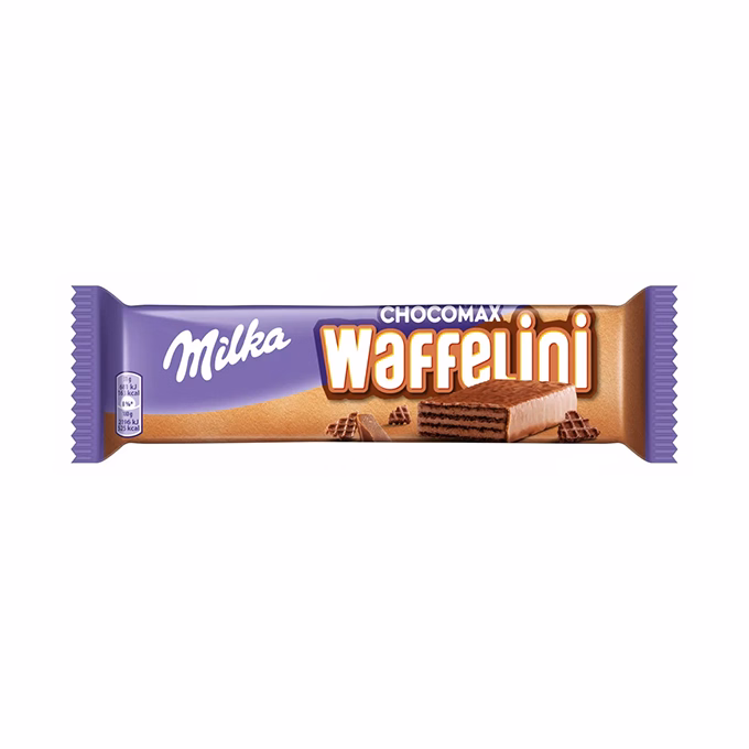Töltött ostya MILKA Wafelini Chokomax csokoládés 31 g