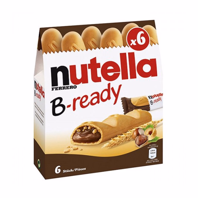 Töltött ostya NUTELLA B-Ready 132 g