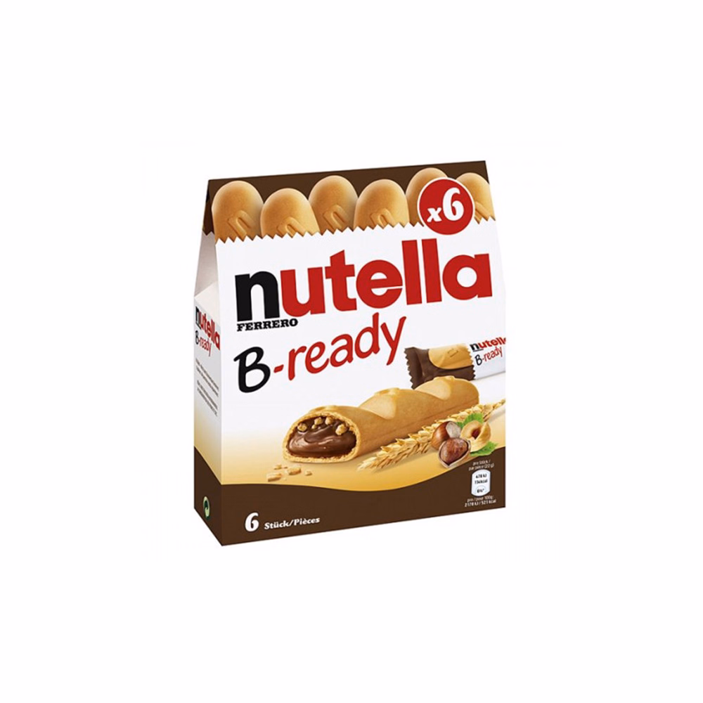 Töltött ostya NUTELLA B-Ready 132 g