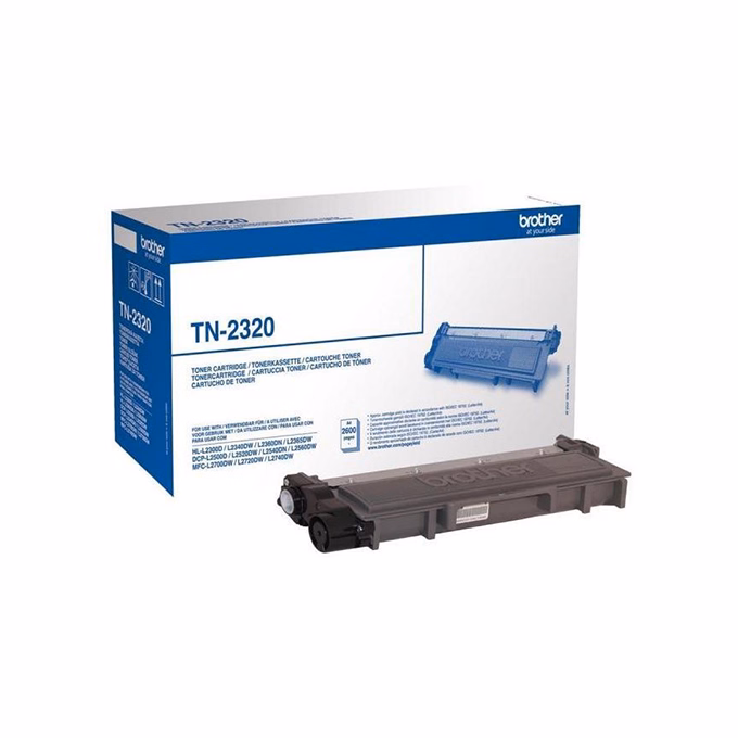 Toner BROTHER TN-2320 fekete 2,6K