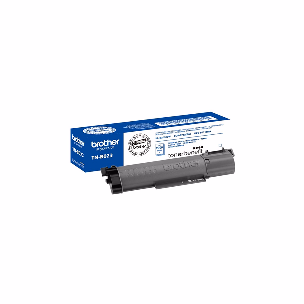 Toner BROTHER TN-B023 fekete 2K Toner BROTHER TN-B023 fekete 2K