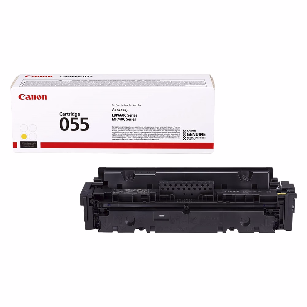 Toner CANON CRG-055 sárga 2,1K