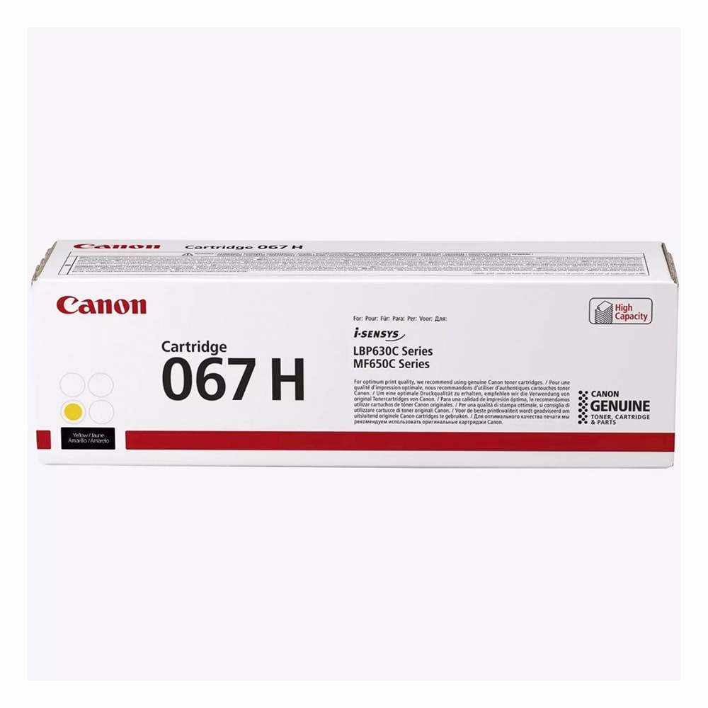 Toner CANON CRG-067H sárga