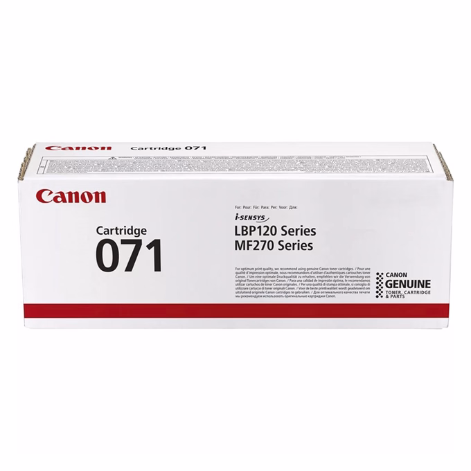 Toner CANON CRG-071 fekete 1,2K