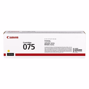 Toner CANON CRG-075 sárga 1,3K