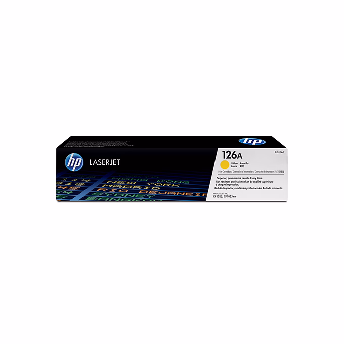 Toner HP 126AY (CE312A) sárga 1K