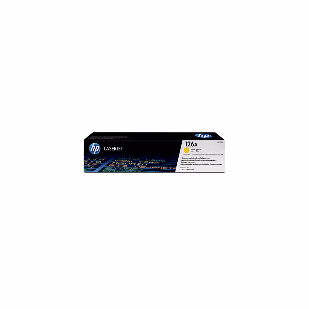 Toner HP 126AY (CE312A) sárga 1K