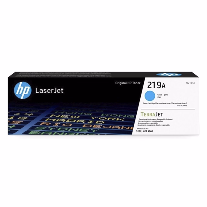 Toner HP 219A (W2191A) kék 1,2K