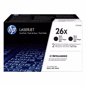 Toner HP CF226XD (26X) Duo fekete 9K