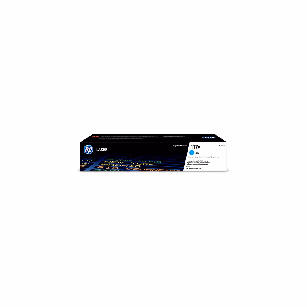 Toner HP W2071A (117A) kék 0,7K