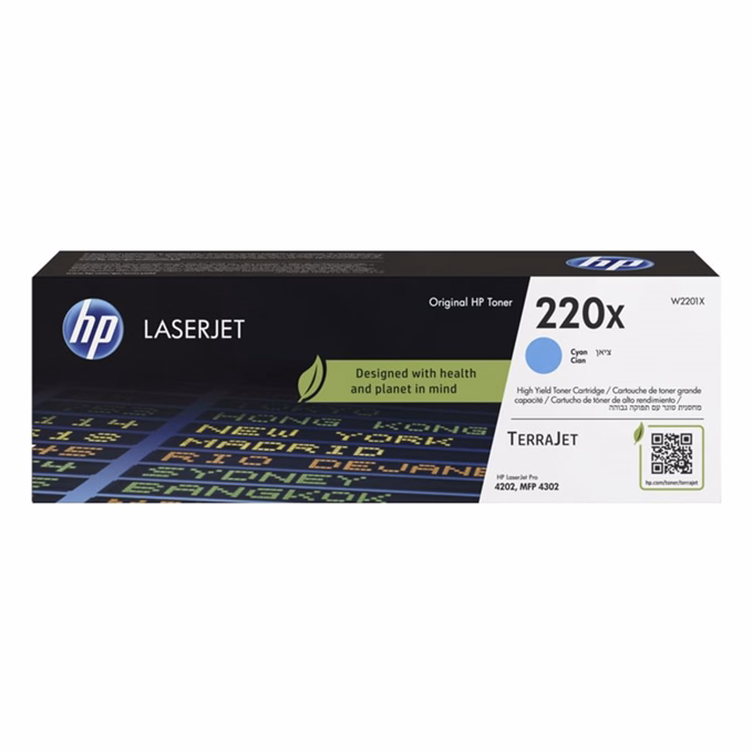 Toner HP W2201X (220X) kék 5,5K