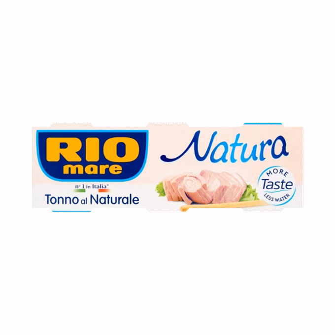 Tonhalkonzerv RIO MARE Natura natúr lében 3x56 g