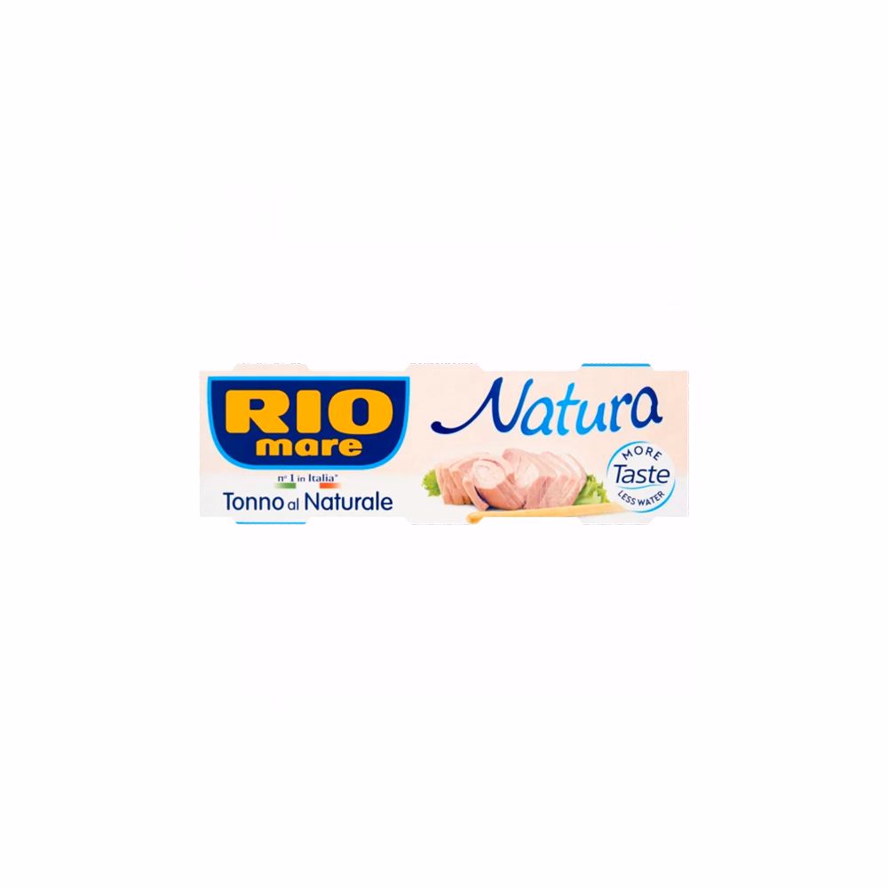 Tonhalkonzerv RIO MARE Natura natúr lében 3x56 g