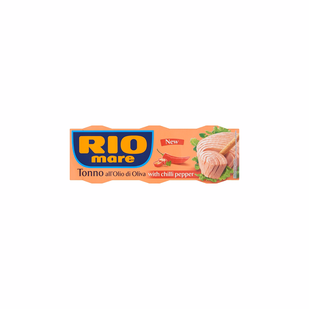 Tonhalkonzerv RIO MARE chili paprikával 3x65 g