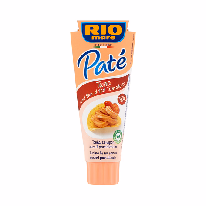 Tonhalpástétom RIO MARE Paté szárított paradicsommal 100 g