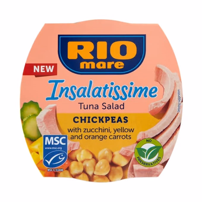 Tonhalsaláta RIO MARE Insalatissime csicseriborsós