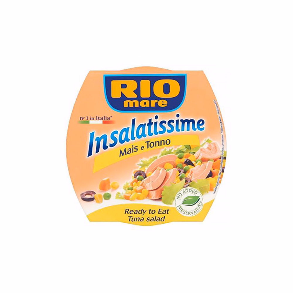 Tonhalsaláta RIO MARE Insalatissime kukoricával 160 g