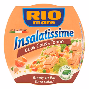 Tonhalsaláta RIO MARE Insalatissime kuszkuszos 160 g