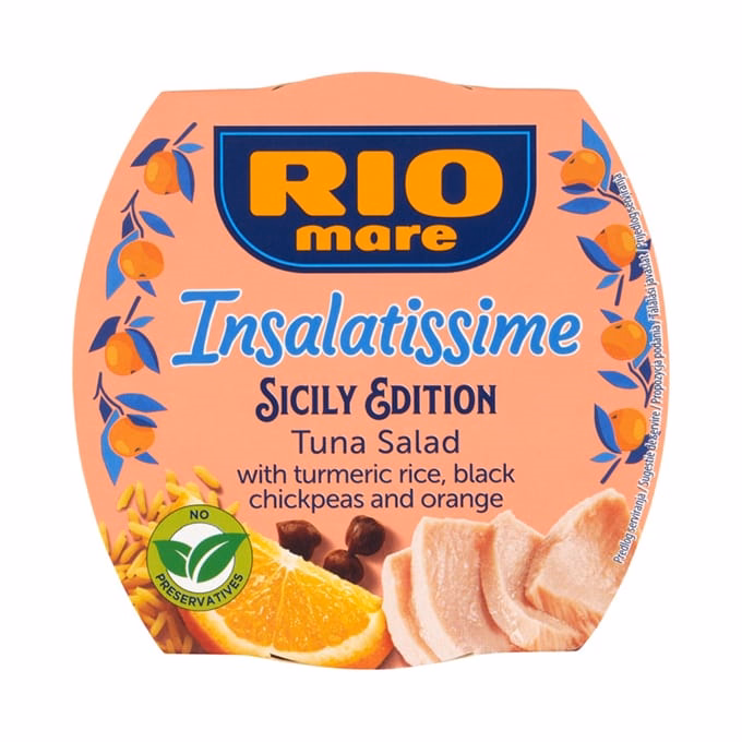 Tonhalsaláta RIO MARE Insalatissime sziciliai