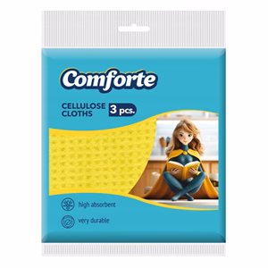 Törlőkendő COMFORTE cellulóz 3 darabos