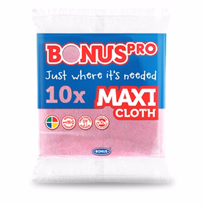 Törlőkendő általános BONUS maxi HoReCa HACCP rózsaszín