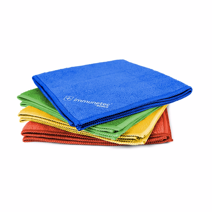 Törlőkendő mikroszálas BONUS Bioactive 32x32cm 4 darabos