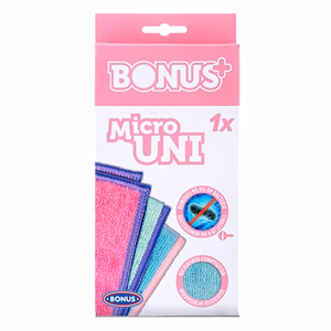Törlőkendő mikroszálas BONUS microUni 40x44 cm