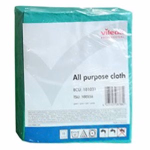 Törlőkendő univerzális VILEDA 38X40 cm zöld