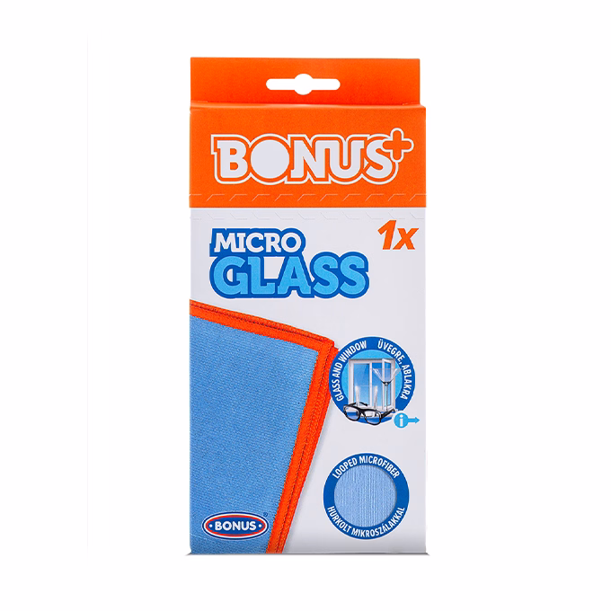 Törlőkendő üvegtörlő BONUS microGLASS