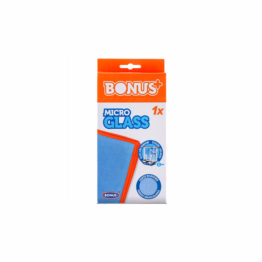 Törlőkendő üvegtörlő BONUS microGLASS
