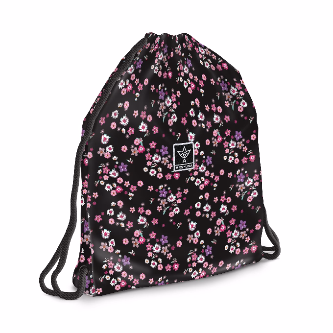 Tornazsák ARS UNA tinédzser Pearl Blossom Black