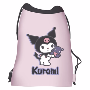 Tornazsák Kuromi rózsaszín