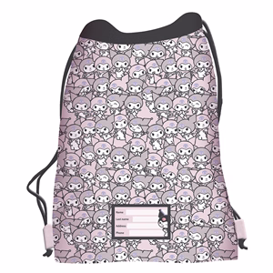 Tornazsák Kuromi rózsaszín