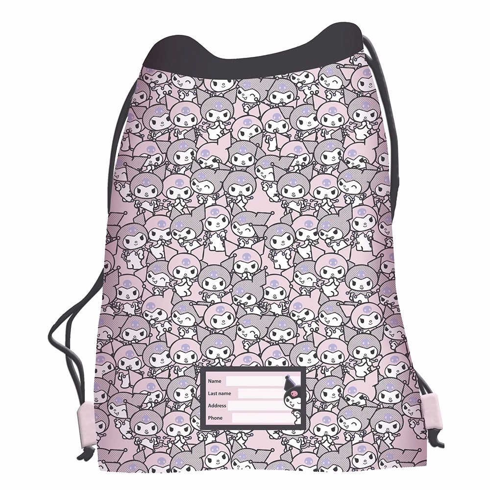 Tornazsák Kuromi rózsaszín