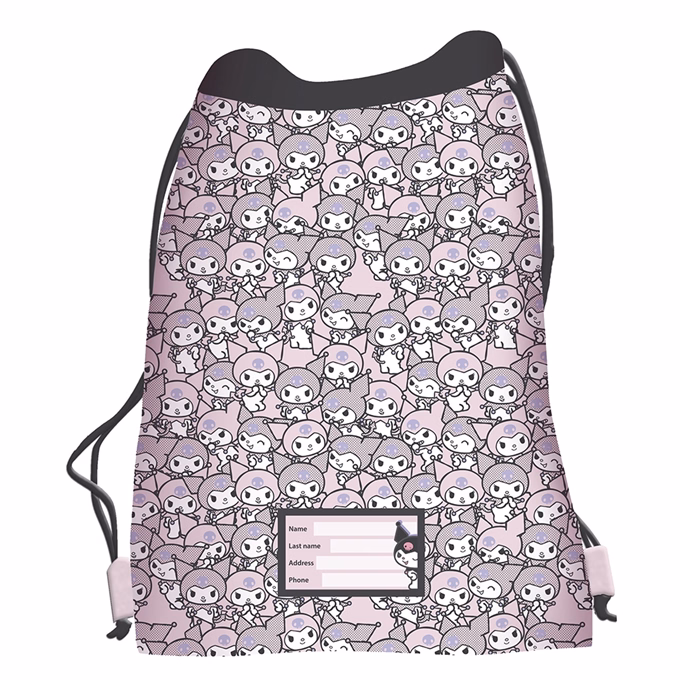 Tornazsák Kuromi rózsaszín