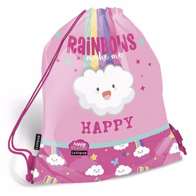 Tornazsák LIZZYSULI classic Lollipop Rainbow