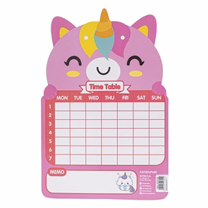 Törölhető tábla ASTRA FUN animals 245x165 mm