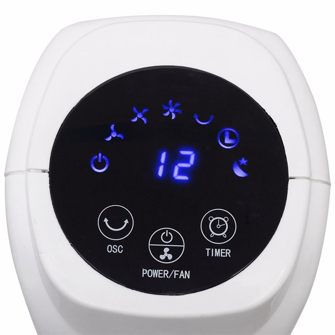 Toronyventilátor HOME TWFR78 távirányítóval fehér