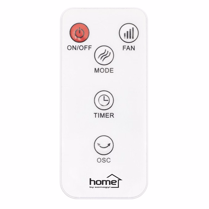 Toronyventilátor HOME TWFR78 távirányítóval fehér