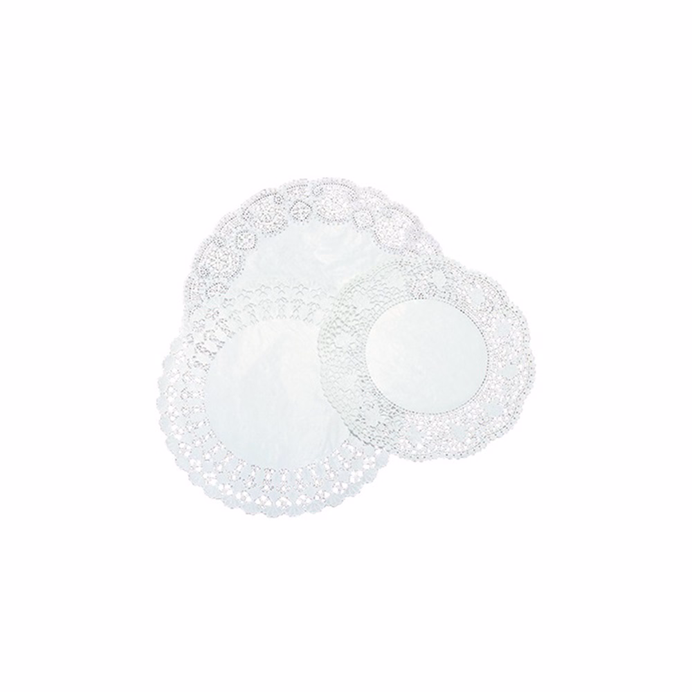 Tortacsipke kerek eldobható papír 280mm 100 darabos