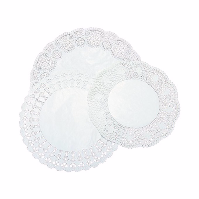 Tortacsipke kerek eldobható papír 320mm 100 darabos